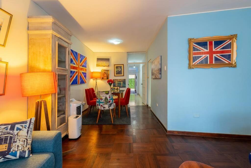 Britanico En Miraflores & Primer Piso, 3 Dormitorios Lima Bagian luar foto